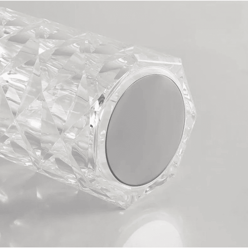 Luminária Cristal de Mesa LED com Controle Remoto