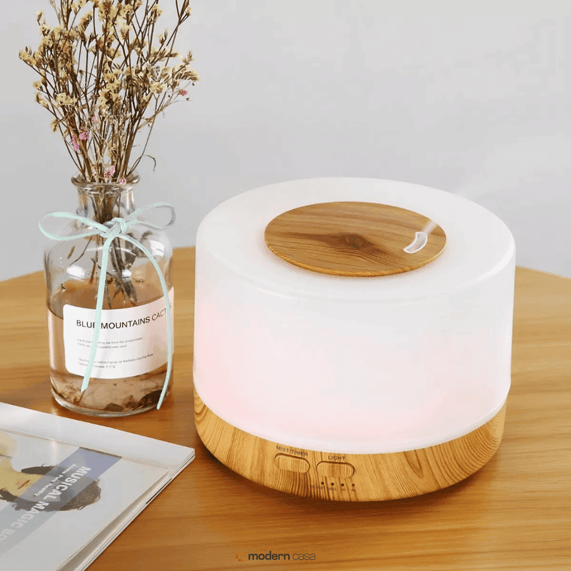 Aromatizador Umidificador Ultrassônico LED 7 Cores - Modern Casa