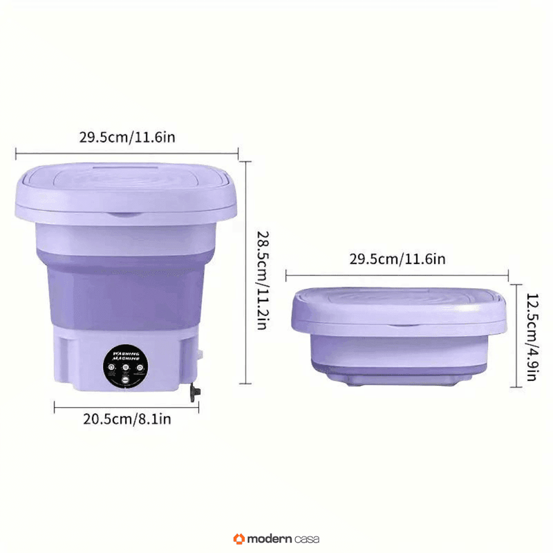 Mini Máquina de Lavar Portátil TurboClean - Modern Casa