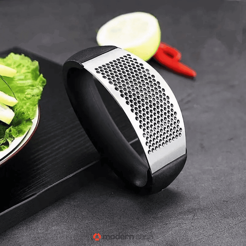 Amassador de Alho Manual Inox - Modern Casa