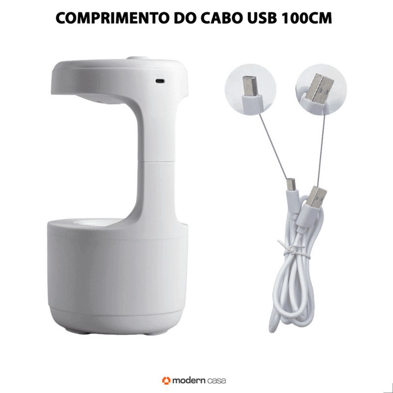 Difusor e Umidificador de Ar Anti Gravidade - Modern Casa