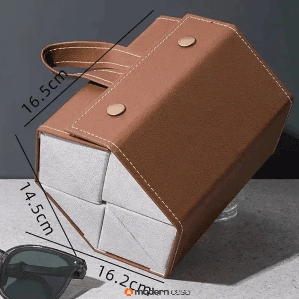 Porta Óculos Organizador Para Óculos Portátil - 3 e 6 Divisórias - Modern Casa