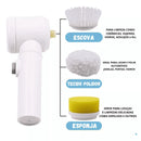 Escova de Limpeza Elétrica Multifuncional Turbo Clean - Modern Casa
