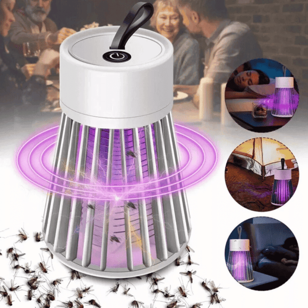 Luminária Mata Mosquito Repelente Eletrônico LED UV