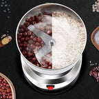 Moedor de Café Elétrico Multifuncional em Aço Inox