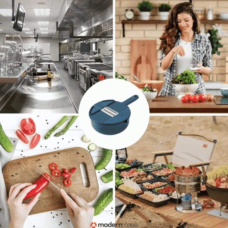 Cortador de Legumes e Vegetais Profissional 12 em 1 - Modern Casa