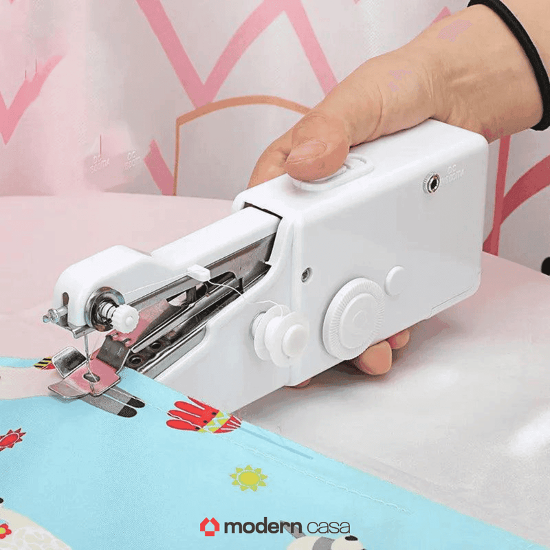 Mini Máquina de Costura Manual Portátil - Modern Casa