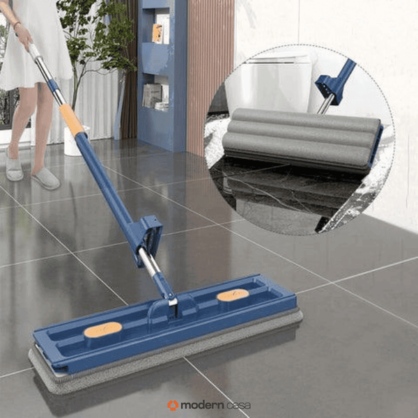 Mop de Limpeza Flat Slim 360º + Balde Retrátil - Modern Casa