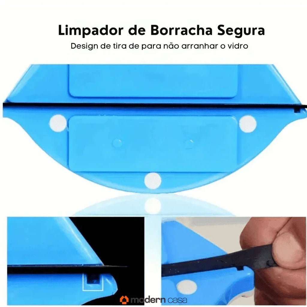 Limpador de Vidro Magnético Dupla Face - Modern Casa
