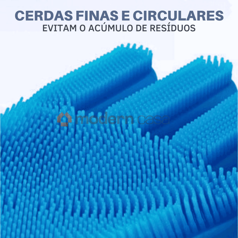 Luva Mágica Silicone para Lavar Louça - Multiuso - Modern Casa