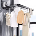 Varal Sem Perfuração Extensível Dobrável - Modern Casa