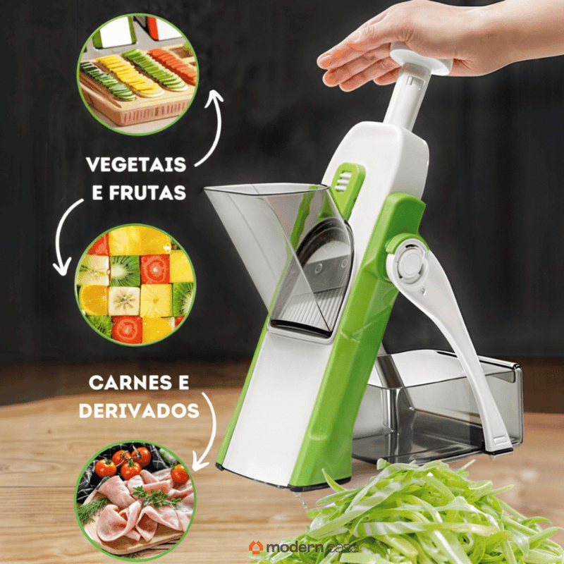 Cortador Mandoline Multifuncional 5 Funções - Modern Casa