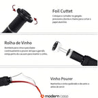 Abridor Elétrico Para Garrafas de Vinhos - Modern Casa