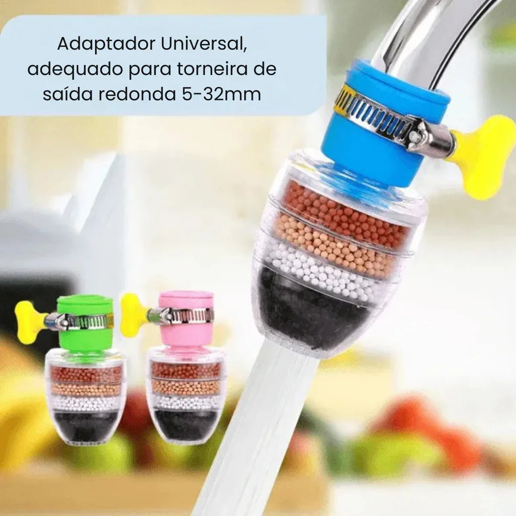 Mini Purificador de Água com Filtro para Torneira - Modern Casa