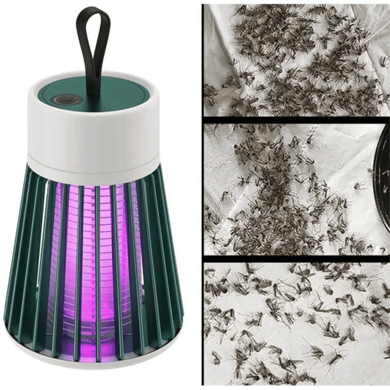 Luminária Mata Mosquito Repelente Eletrônico LED UV
