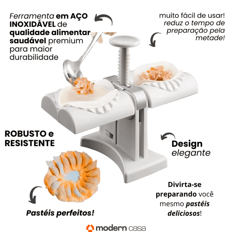 Máquina de Fazer Pastel Rápido - Modern Casa