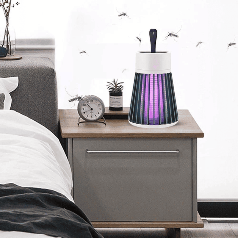 Luminária Mata Mosquito Repelente Eletrônico LED UV