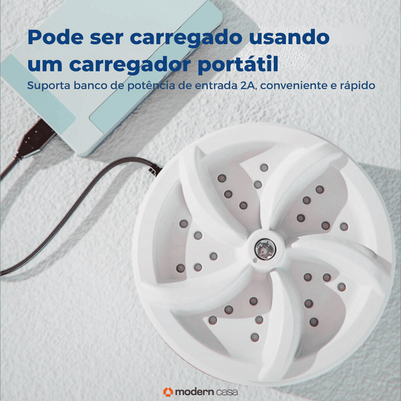 Mini Máquina de Lavar Portátil - SuperClean - Modern Casa