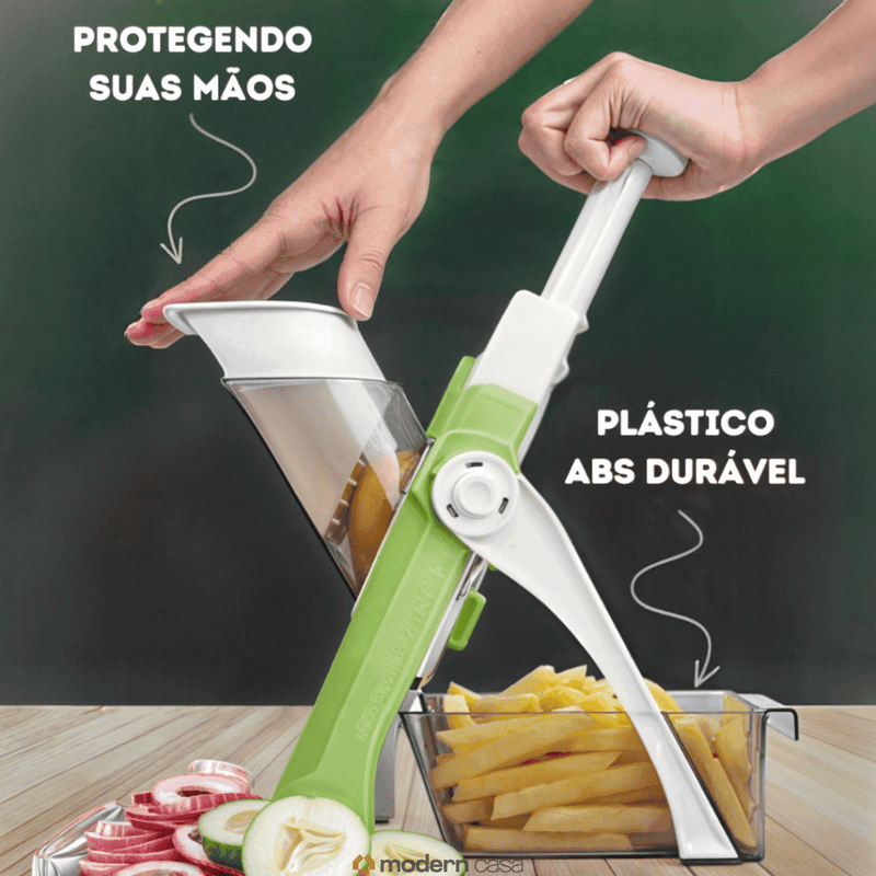 Cortador Mandoline Multifuncional 5 Funções - Modern Casa