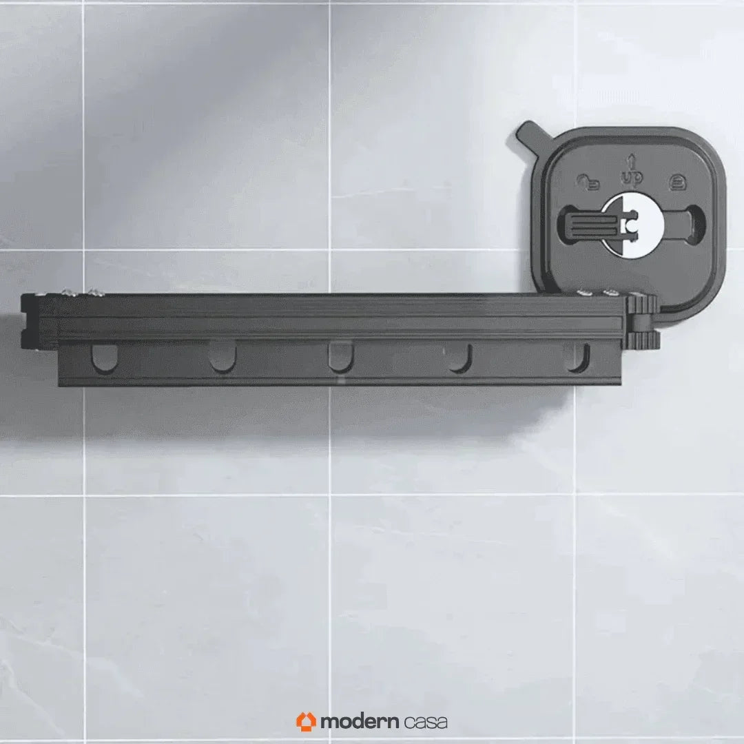 Varal Sem Perfuração Extensível Dobrável - Modern Casa