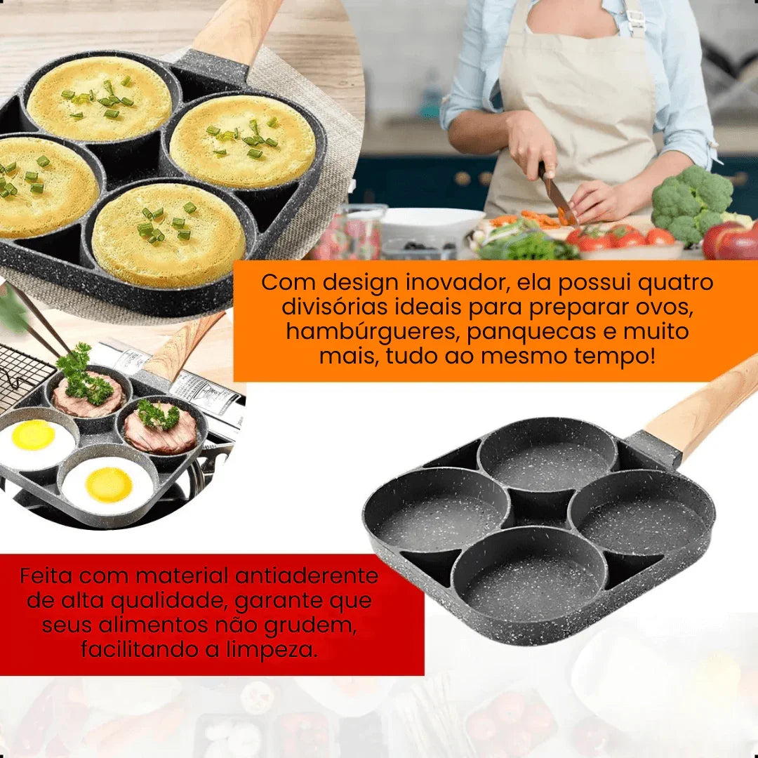 Frigideira Antiaderente 4 em 1 - Modern Casa
