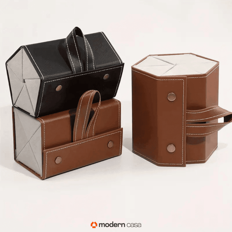 Porta Óculos Organizador Para Óculos Portátil - 3 e 6 Divisórias - Modern Casa
