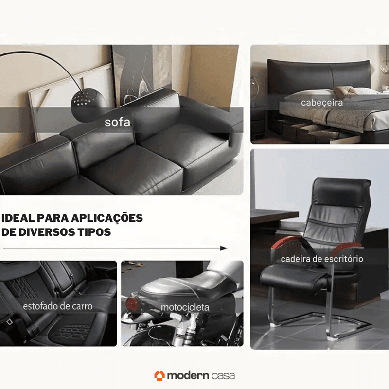 Adesivo de Couro Reparador - Modern Casa