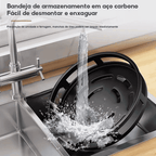 Organizador De Condimentos e Porta Temperos Rotativo - Modern Casa
