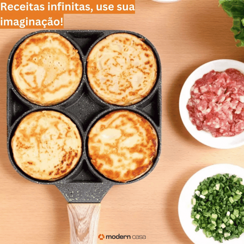 Frigideira Antiaderente 4 em 1 - Modern Casa