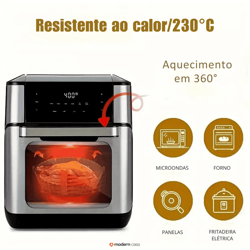 Forma de Silicone para AirFryer - Compre 1 Leve 2 - Modern Casa