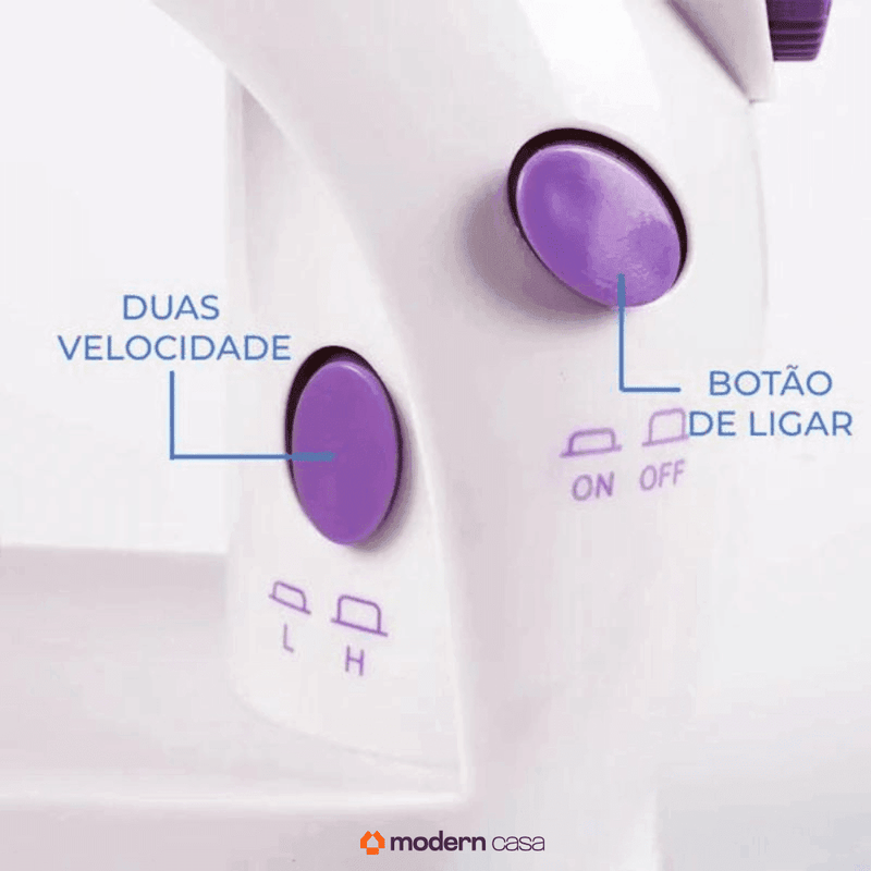 Mini Maquina Costura Portátil Elétrica - Modern Casa
