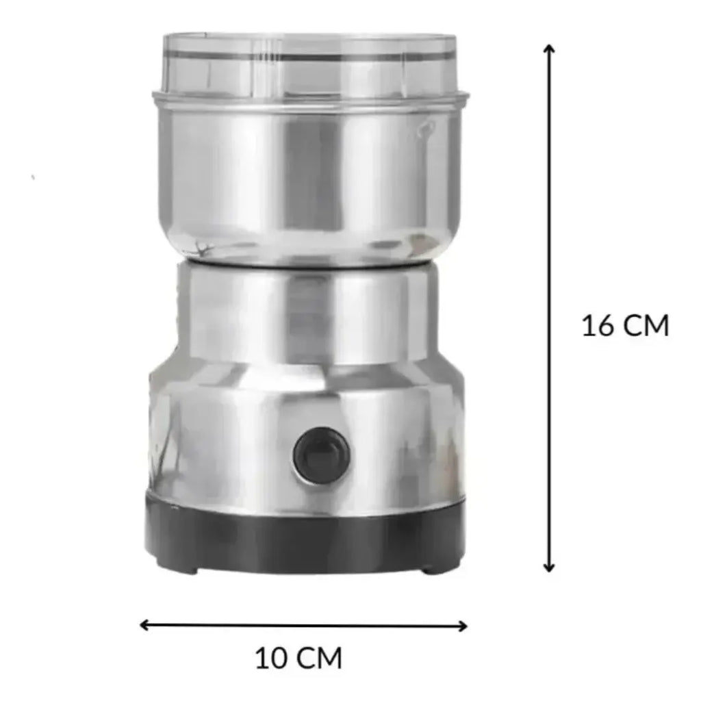 Moedor de Café Elétrico Multifuncional em Aço Inox