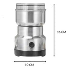 Moedor de Café Elétrico Multifuncional em Aço Inox