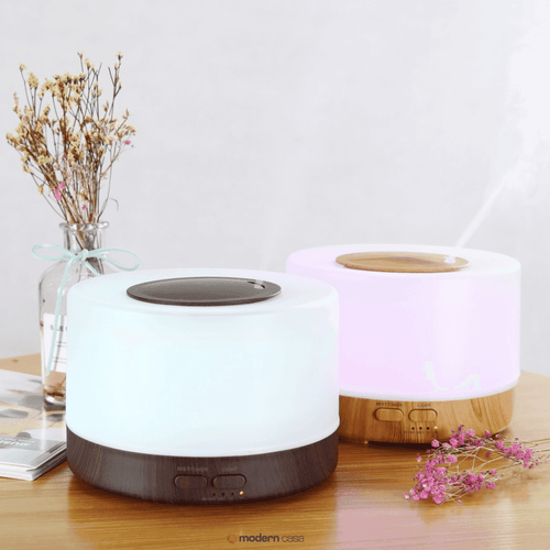 Aromatizador Umidificador Ultrassônico LED 7 Cores - Modern Casa