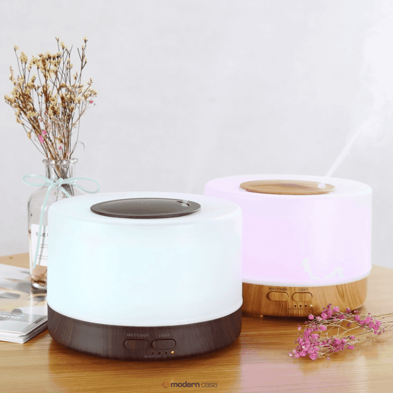 Aromatizador Umidificador Ultrassônico LED 7 Cores - Modern Casa