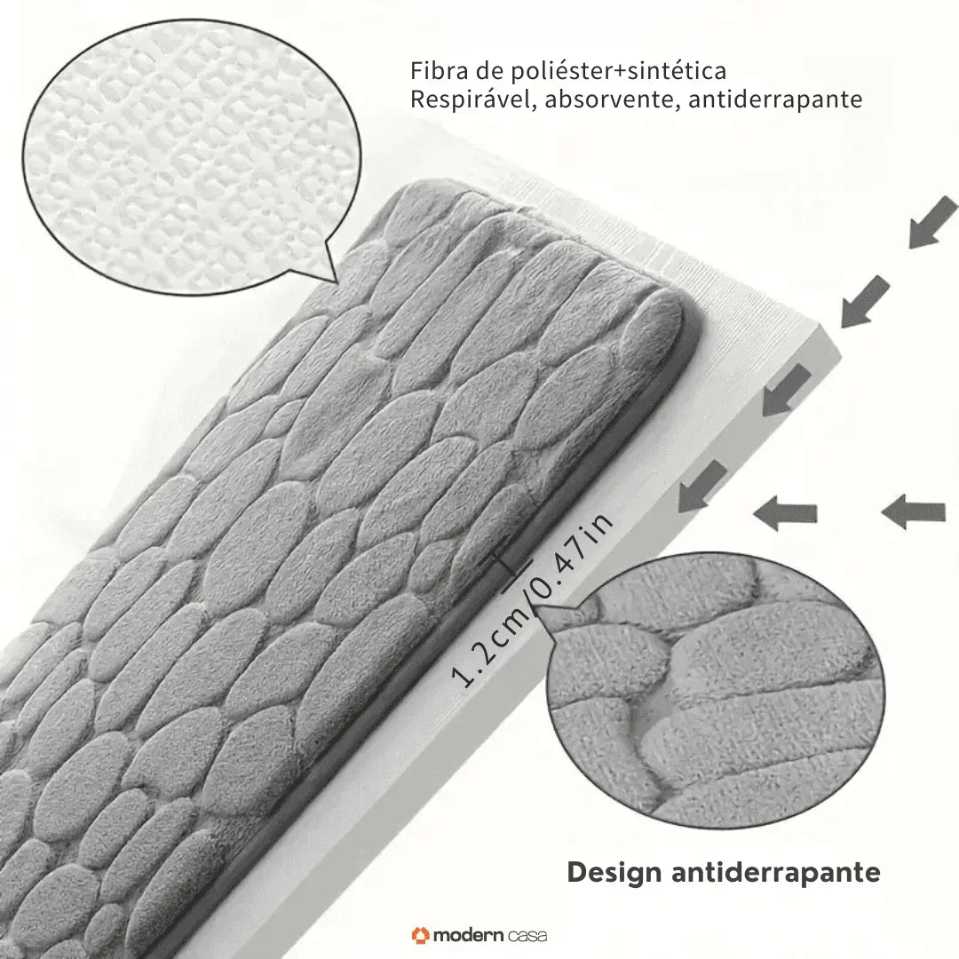 Tapete Antiderrapante Para Banheiro - Modern Casa