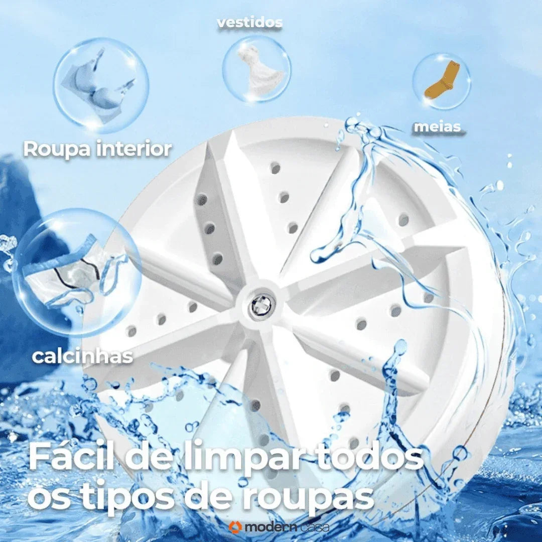 Mini Máquina de Lavar Roupa Portátil - Modern Casa