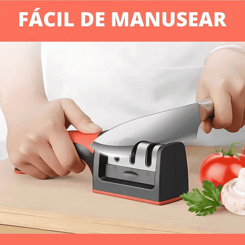 Amolador Afiador De Facas e Tesouras Profissional - Modern Casa