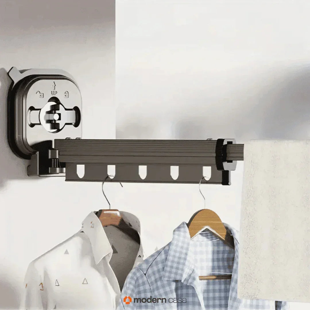Varal Sem Perfuração Extensível Dobrável - Modern Casa
