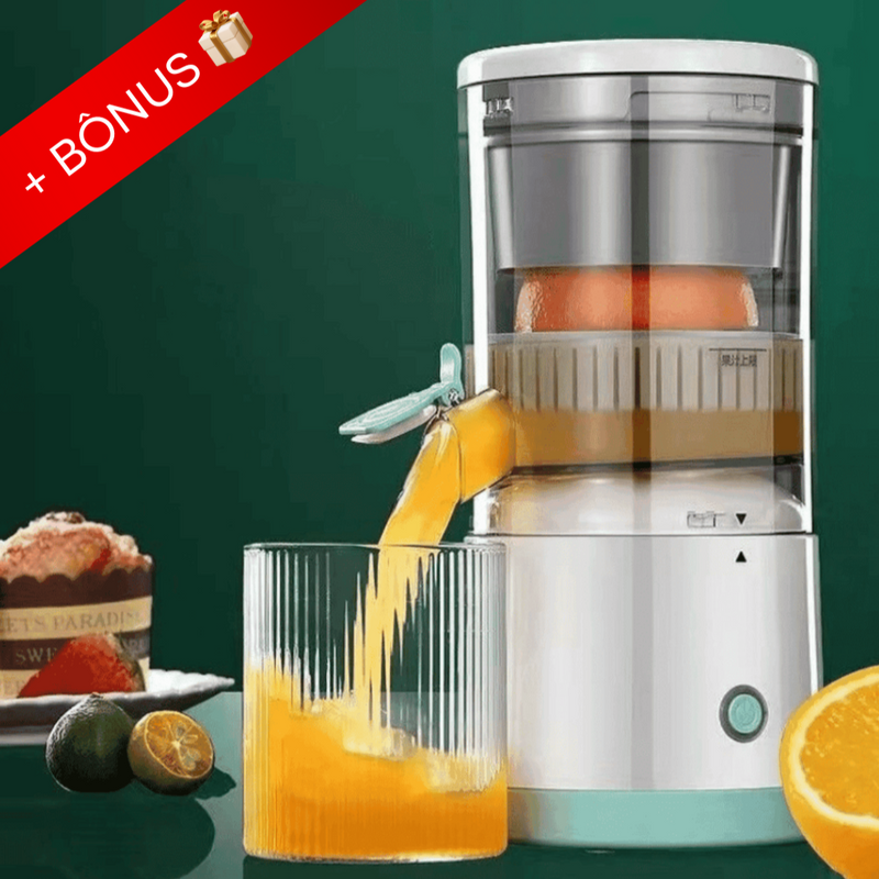 Espremedor de Frutas Elétrico USB Portátil - Tenha suco fresco em 20s, onde você estiver