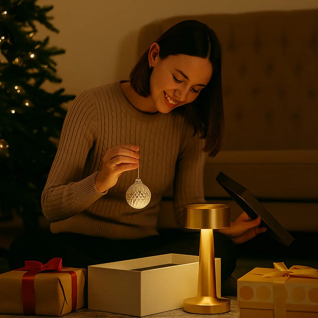 Abajur Candeeiro Touch 