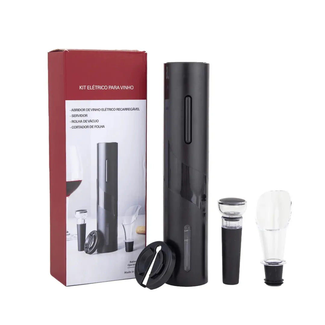 Abridor de Vinho Elétrico Automático - Modern Casa