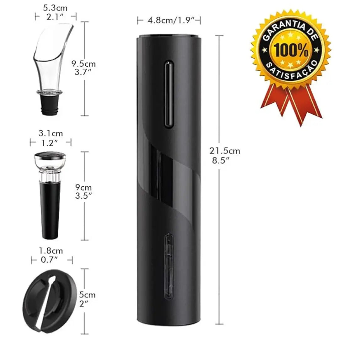 Abridor de Vinho Elétrico Automático - Modern Casa