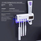 Esterilizador de Escova Dental UV e Dispensador de Pasta - Modern Casa