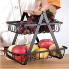 Cesta Organizadora de Metal – 2 ou 3 Andares