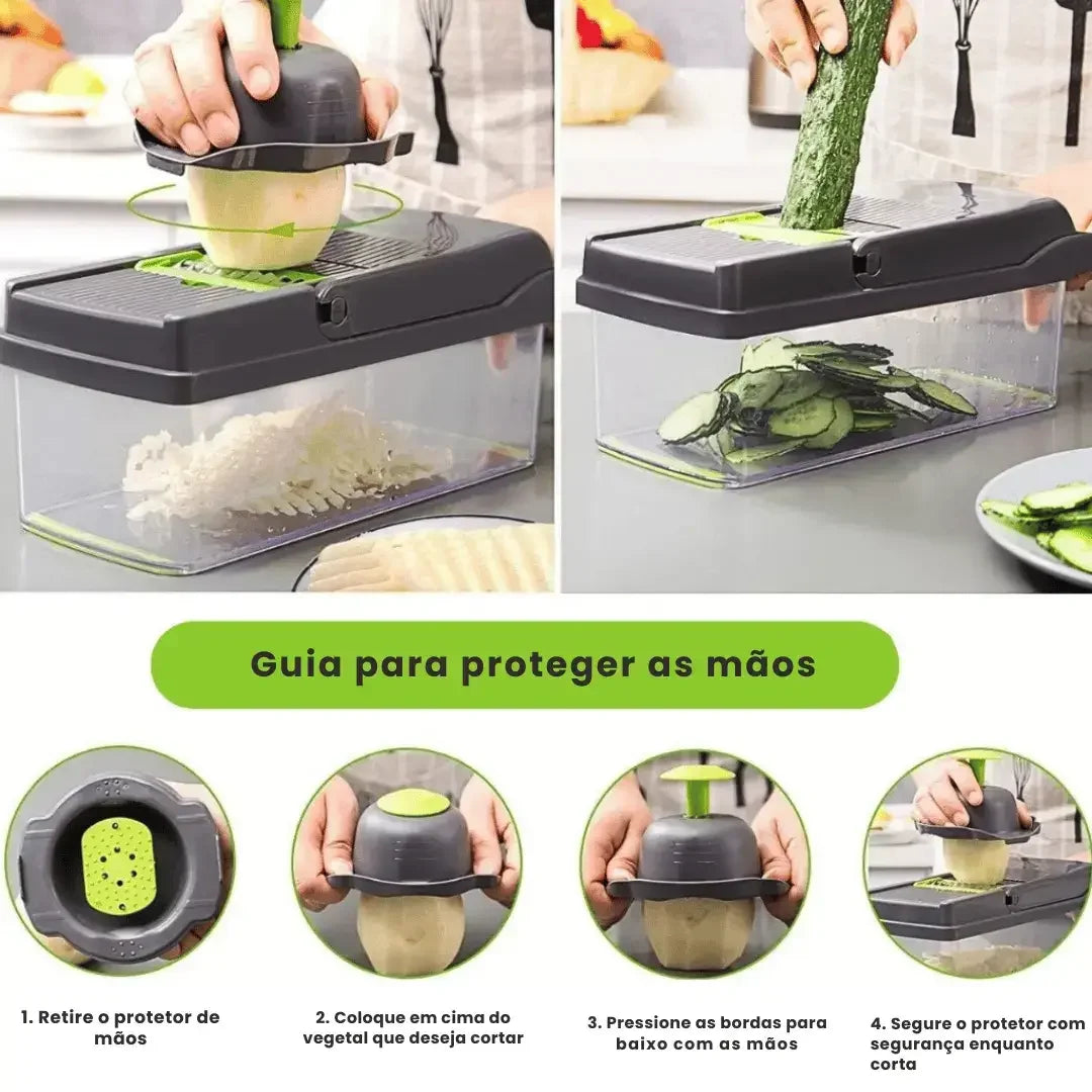 cortador e fatiador multifuncional