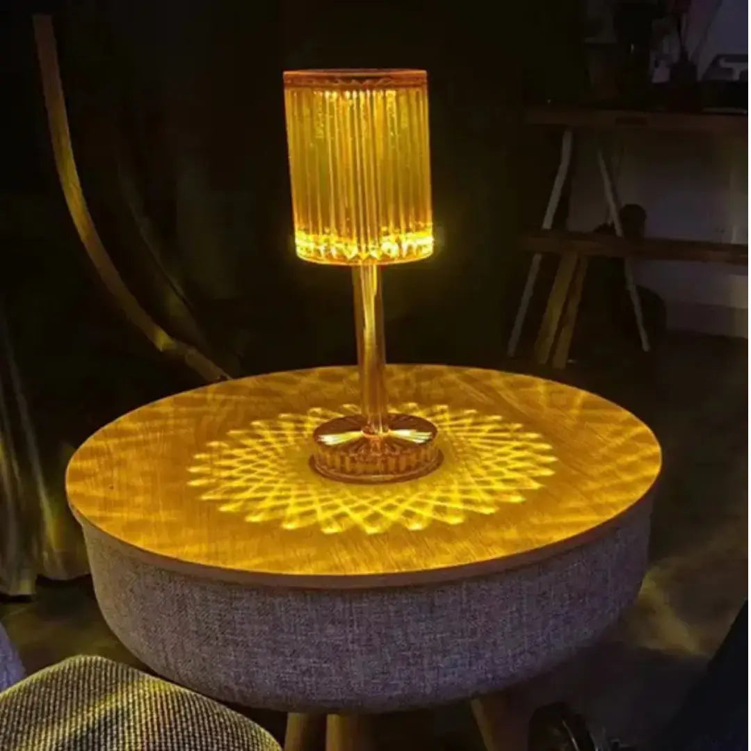 Luminária Cristal Diamantada Touch