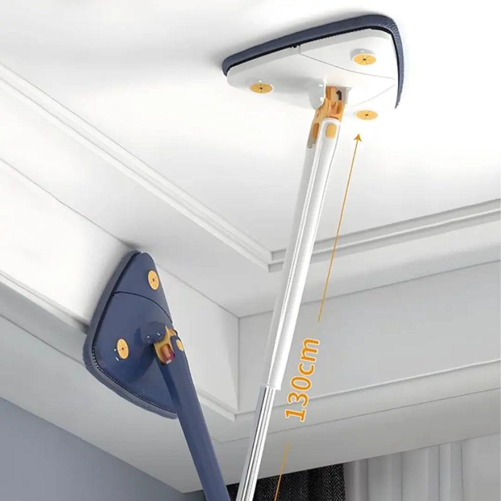 Mop de Limpeza Triangular 360° + Refil Grátis - Modern Casa