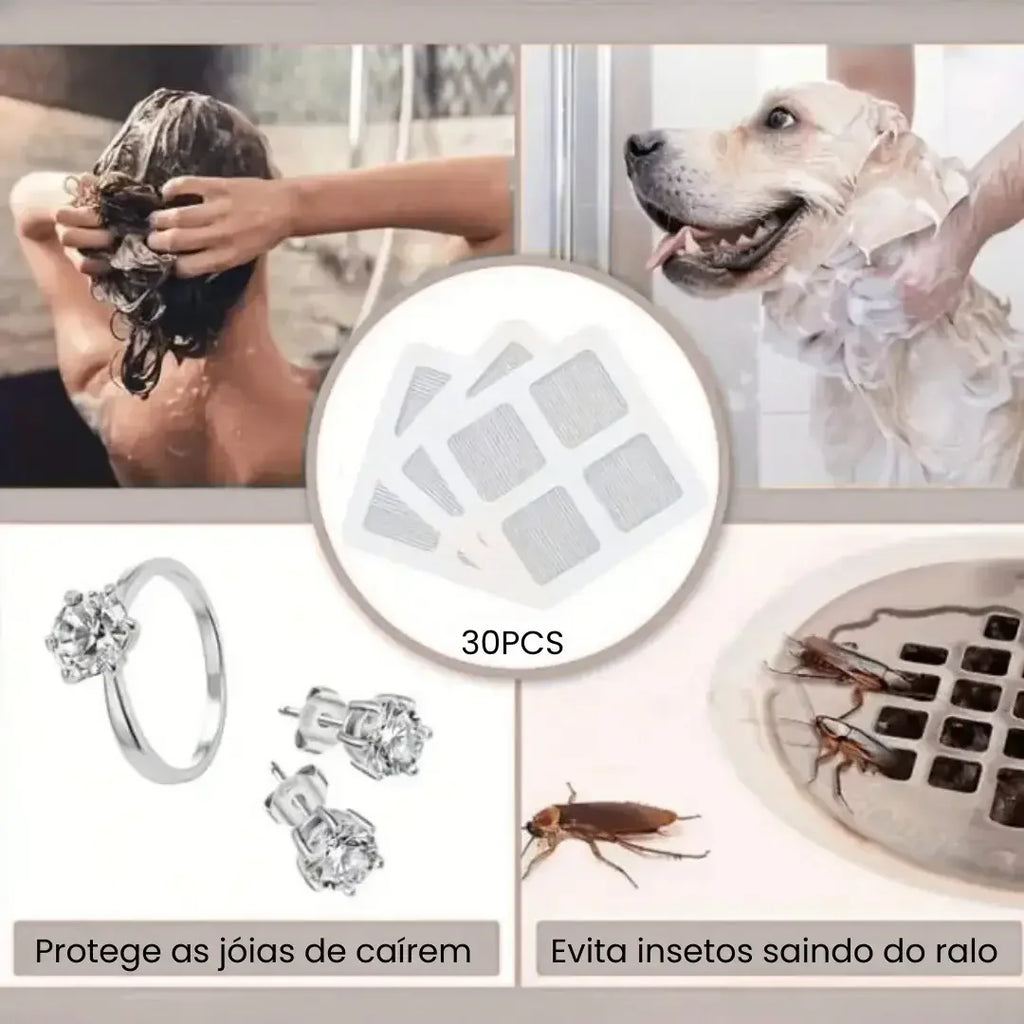 Protetor de Ralo Descartável Adesivo Kit - Modern Casa