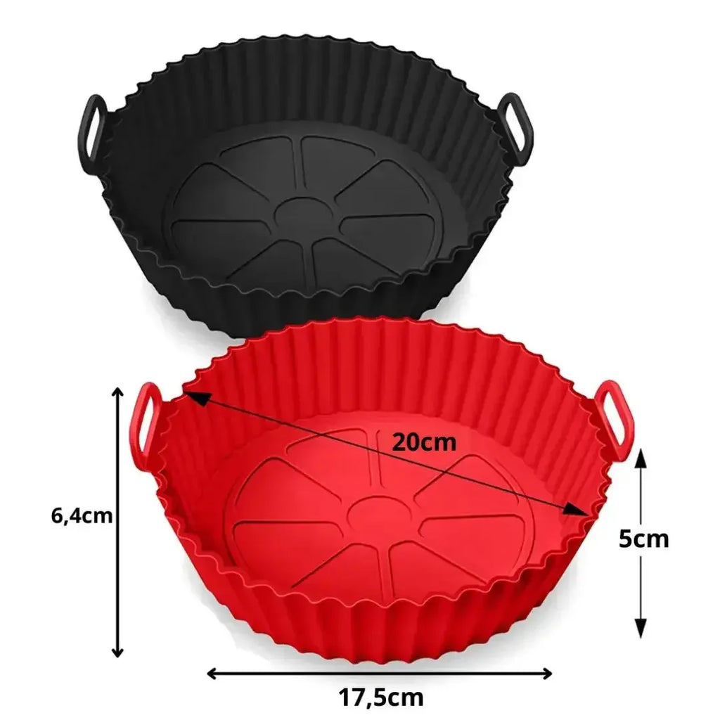 Forma de Silicone Reutilizável para AirFryer - Modern Casa